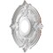 Ekena Millwork Attica PVC Ceiling Medallion (Fits Canopies up to 5"), Bright Coat Copper, 13"OD x 3 1/2"ID x 3/4"P CMP13ATBCO - alternate 4